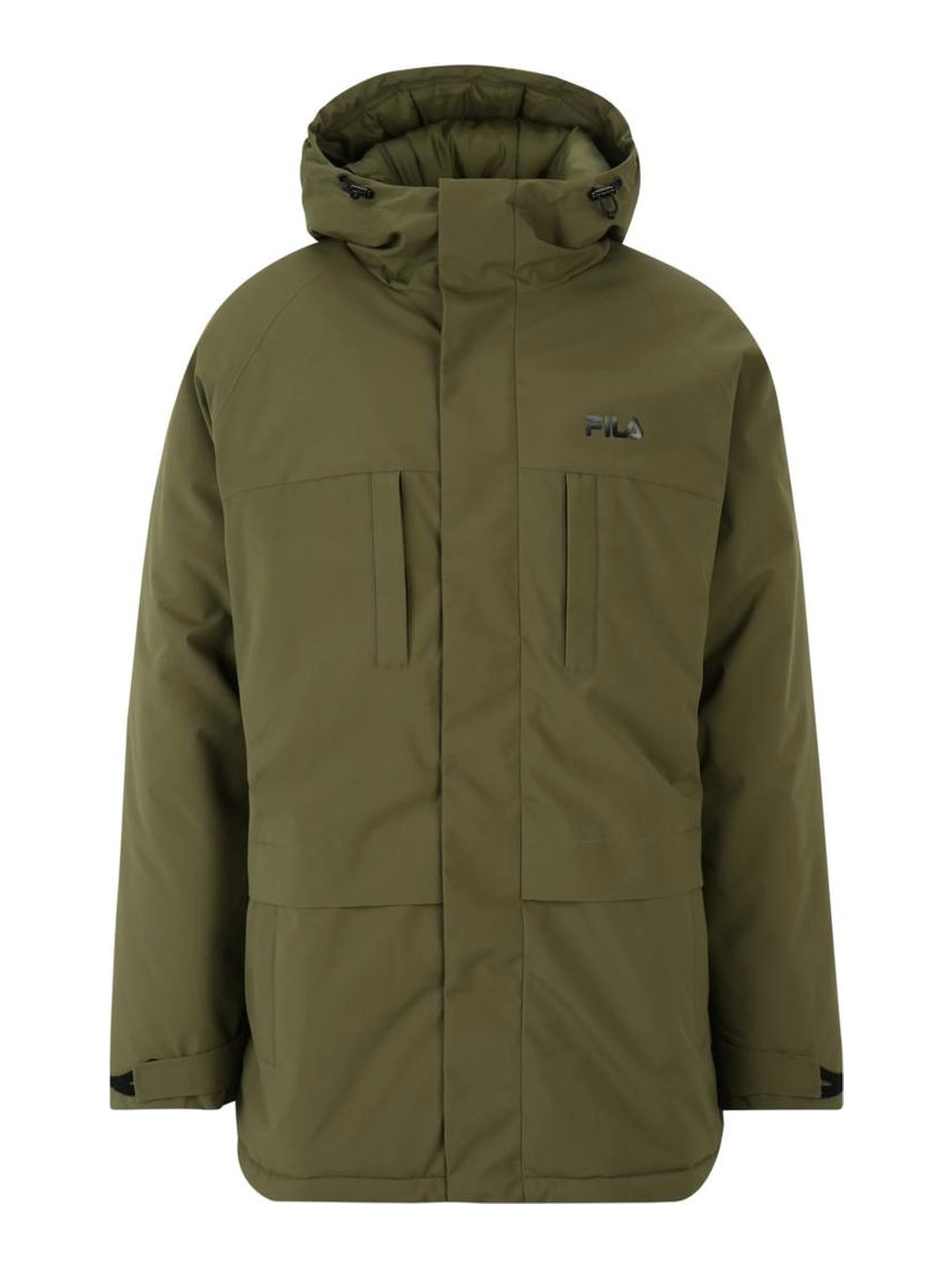 Green Polyester Parka