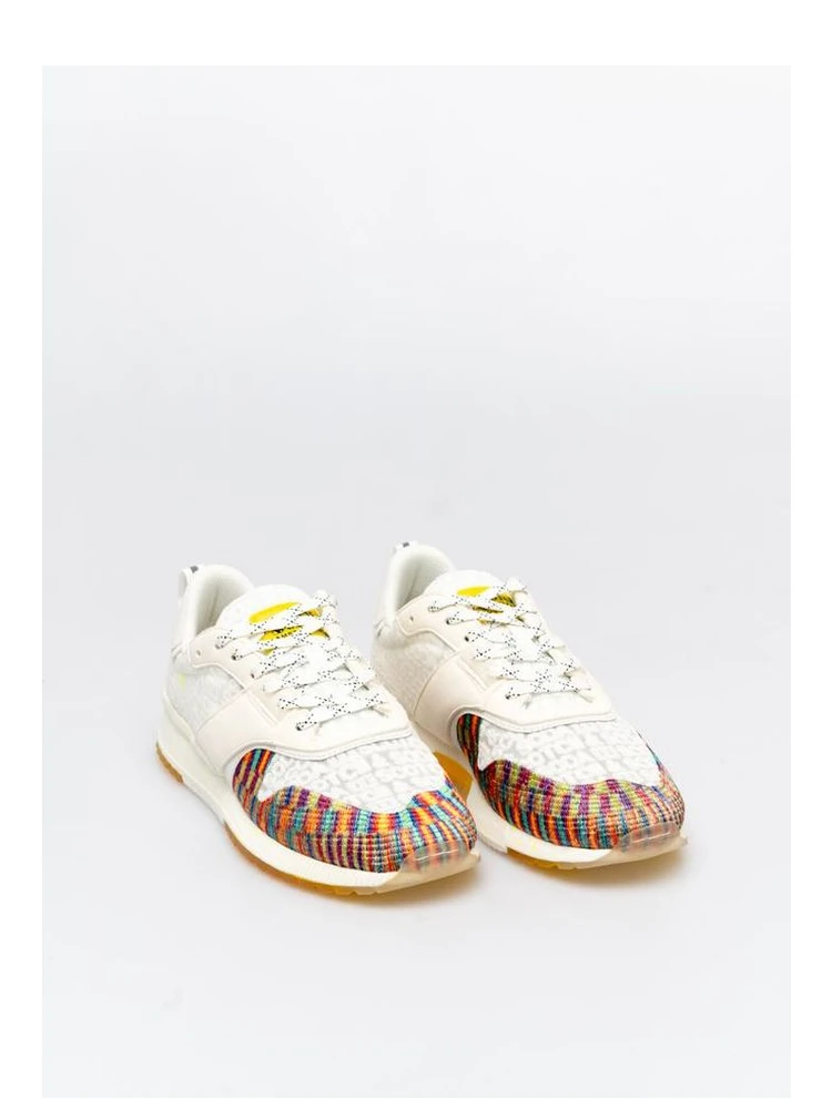 Bicolor Textile Low Top Sneakers alternative