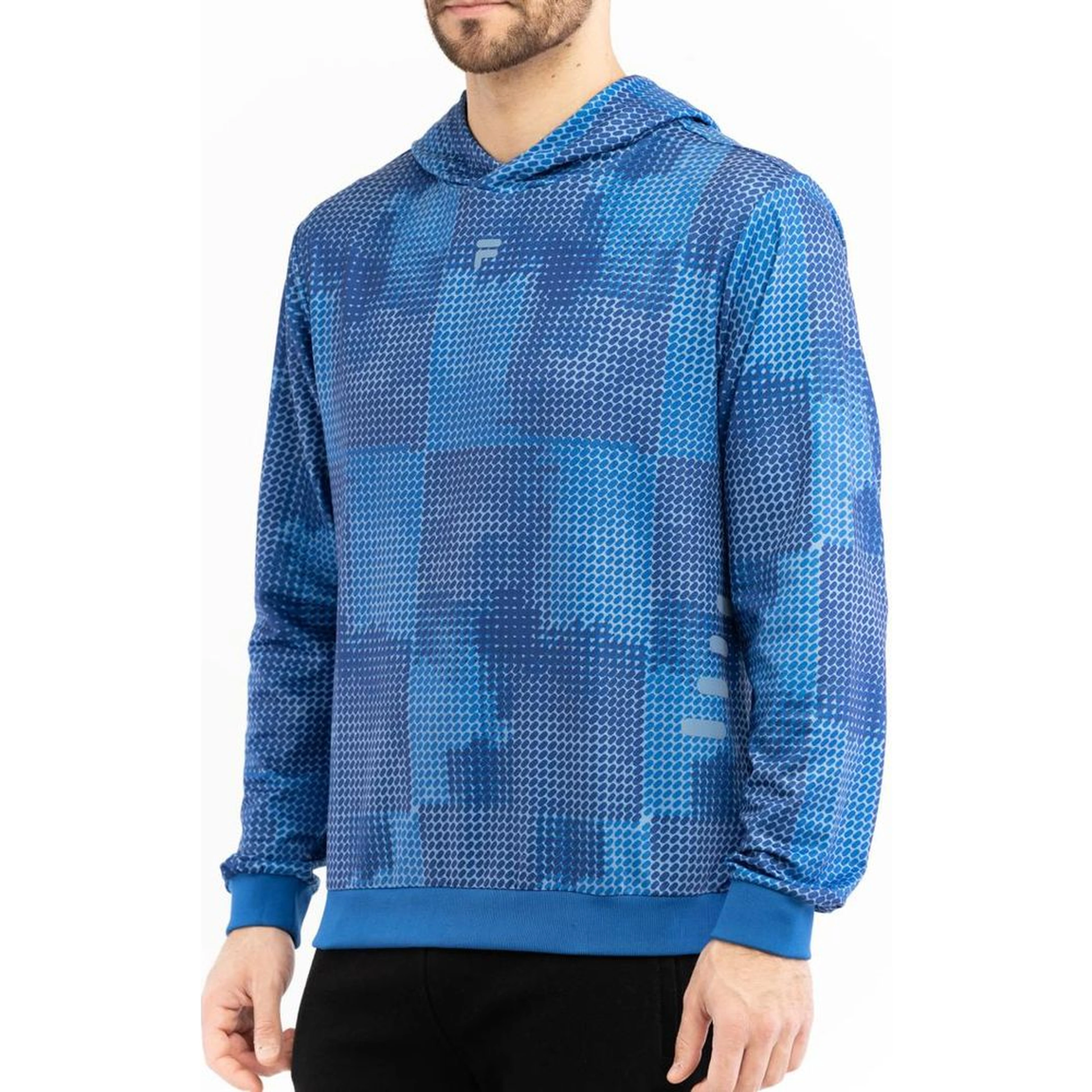 Blue Polyester Sweatshirt