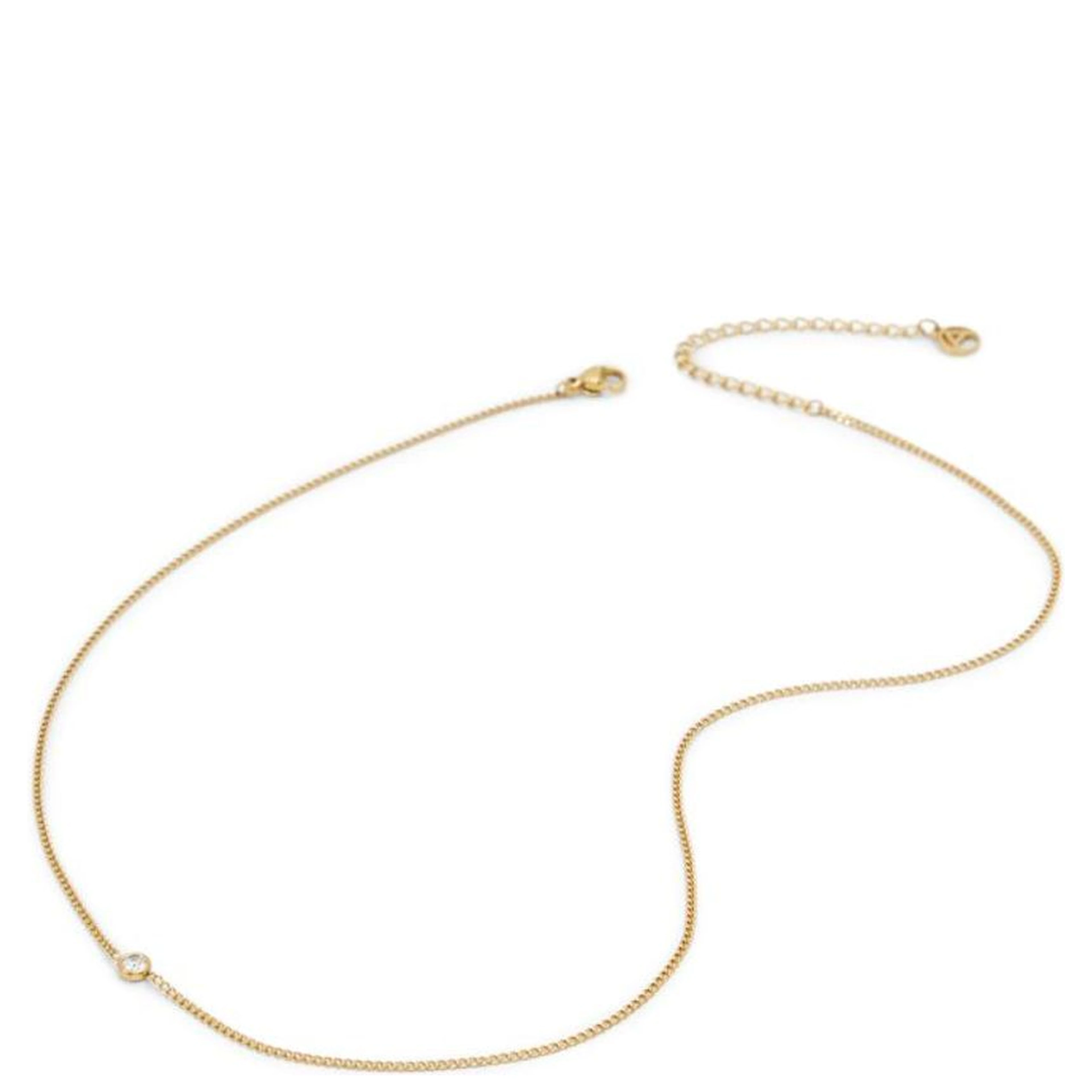 Gold Elastane Necklace