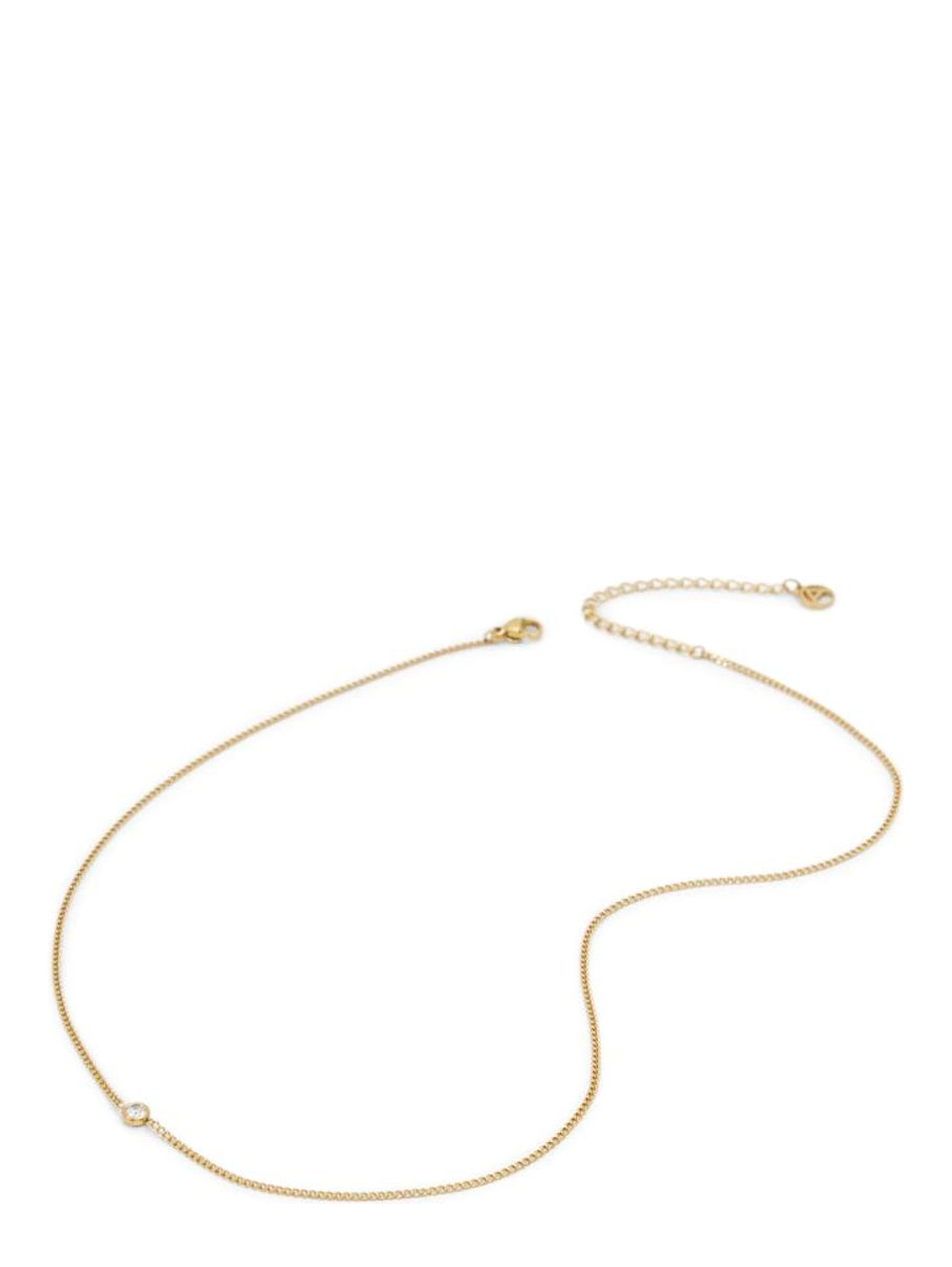 Gold Elastane Necklace