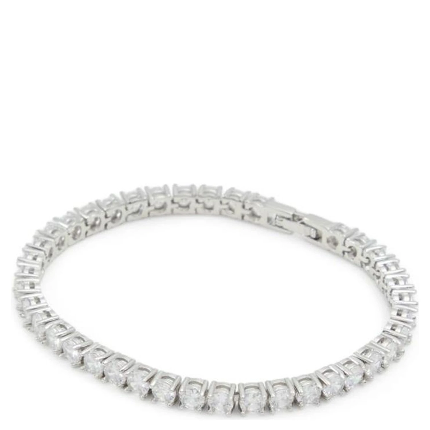 Silver Elastane Bracelet