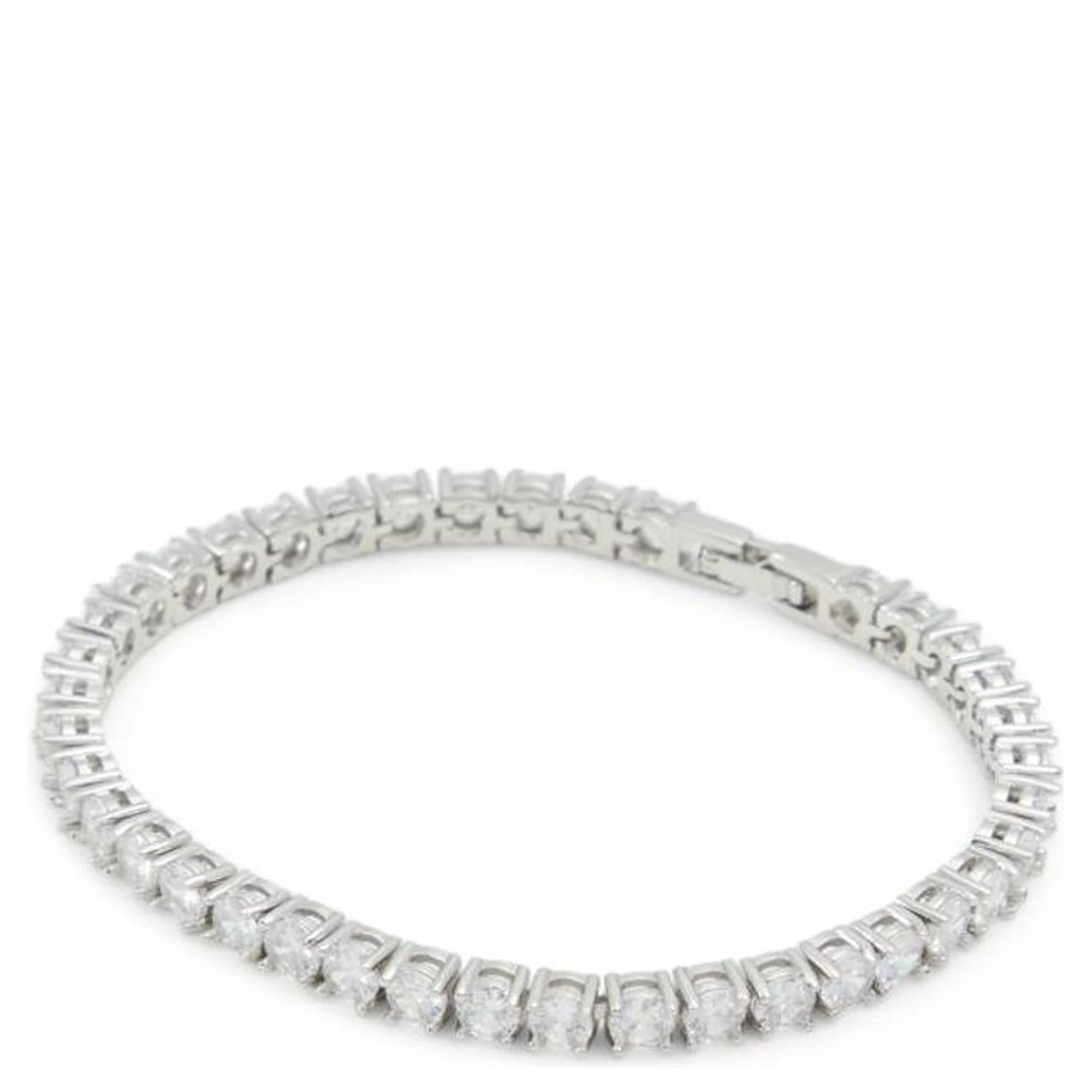 Silver Elastane Bracelet