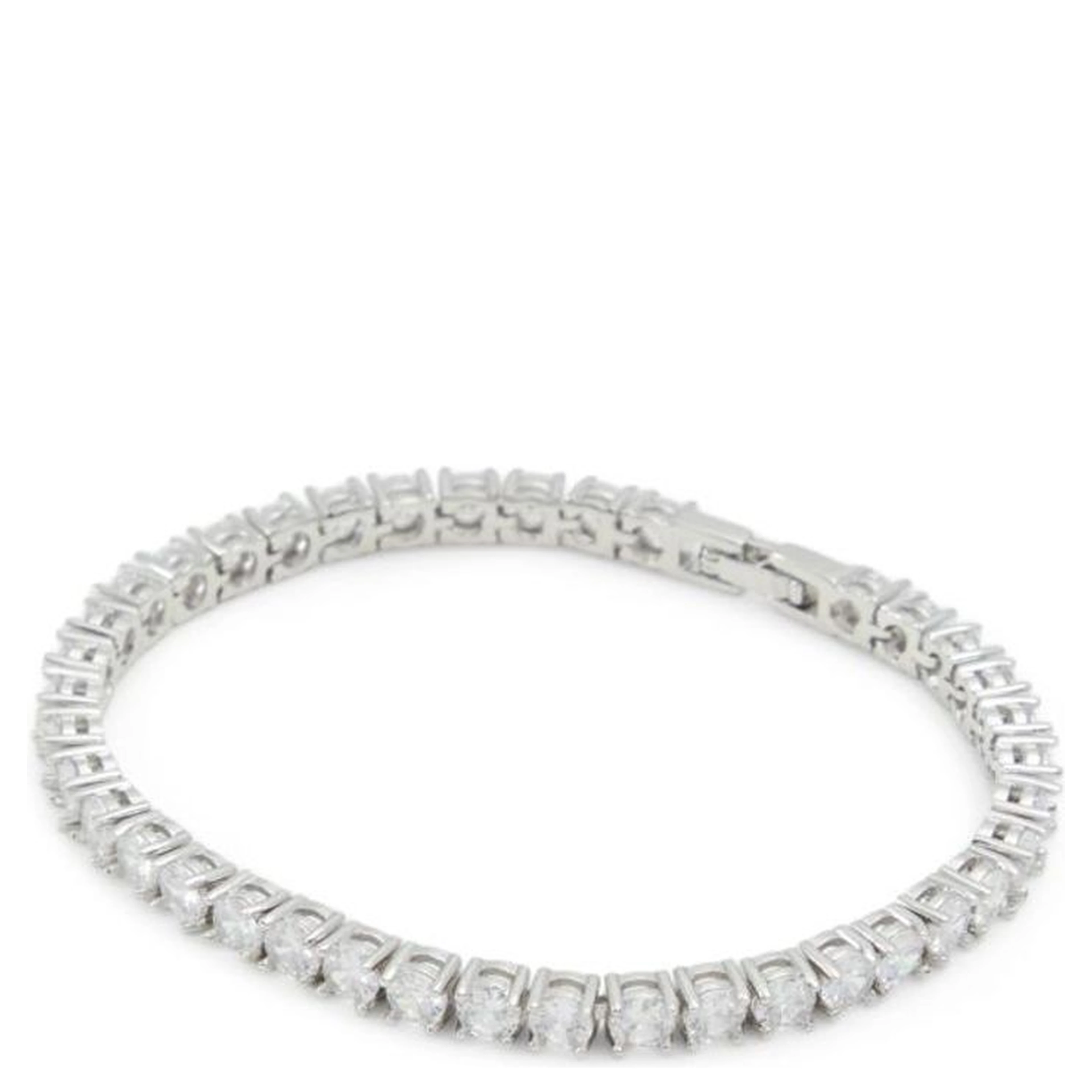 Silver Elastane Bracelet