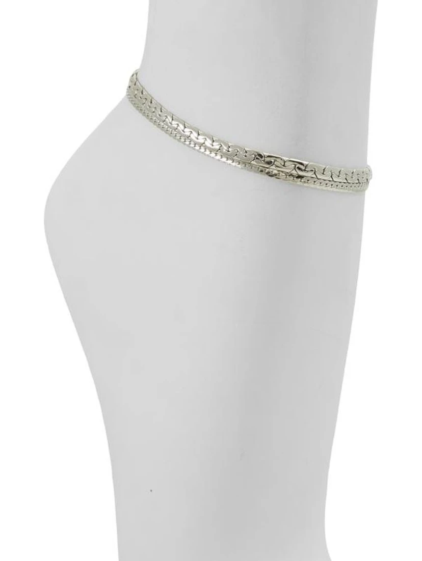 Silver Elastane Bracelet