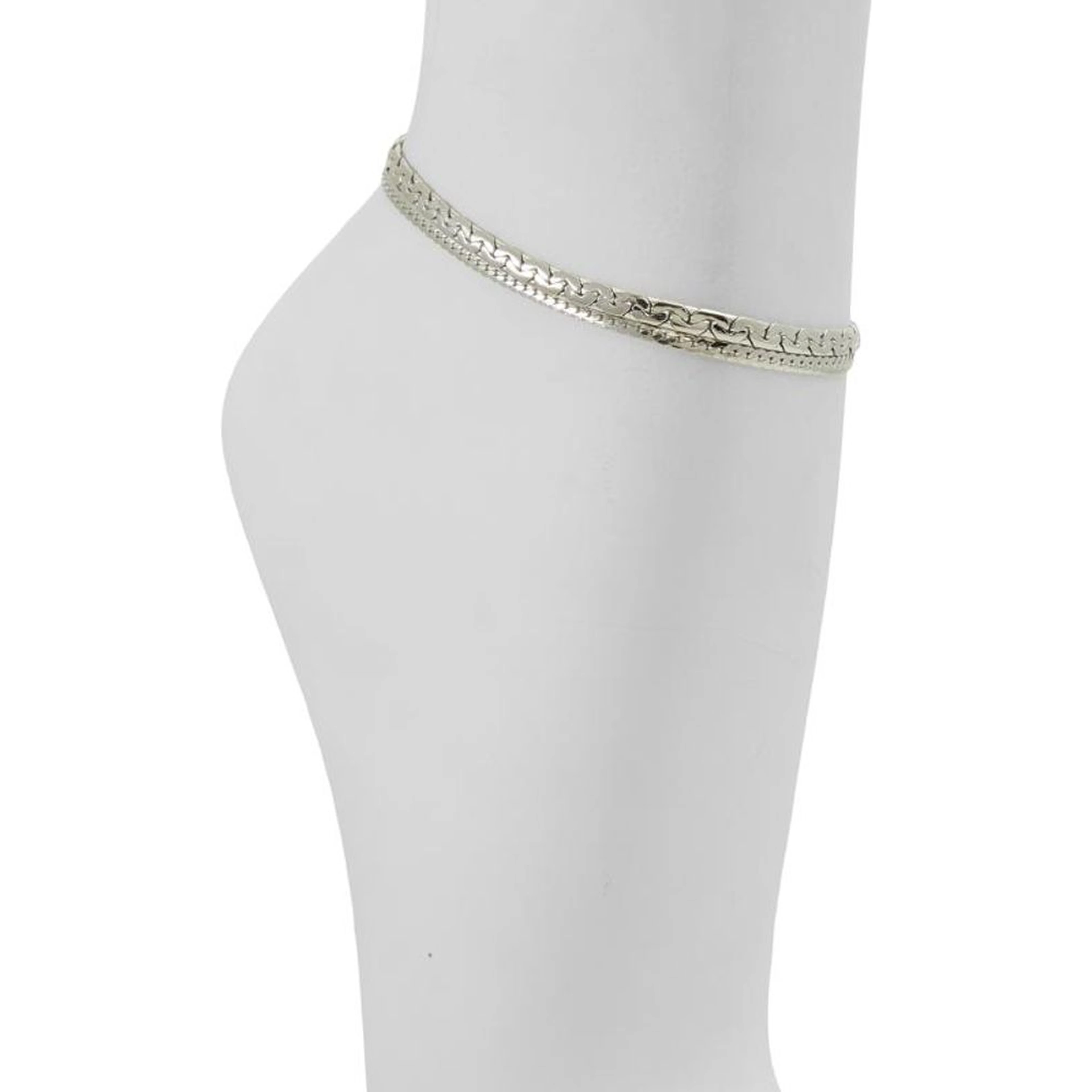 Silver Elastane Bracelet