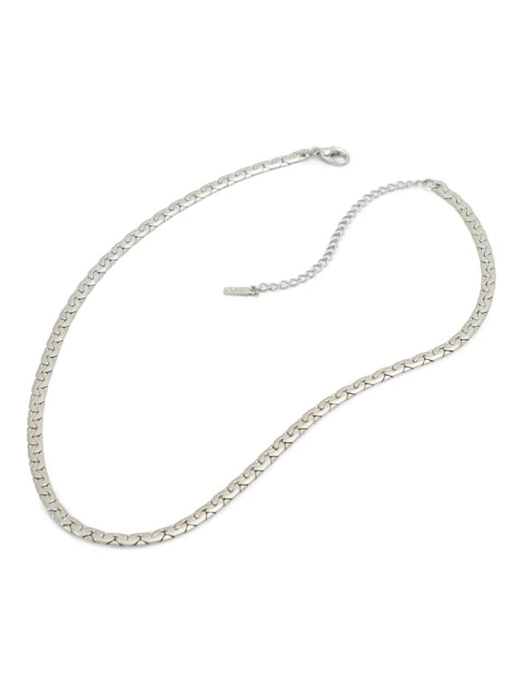 Silver Elastane Necklace