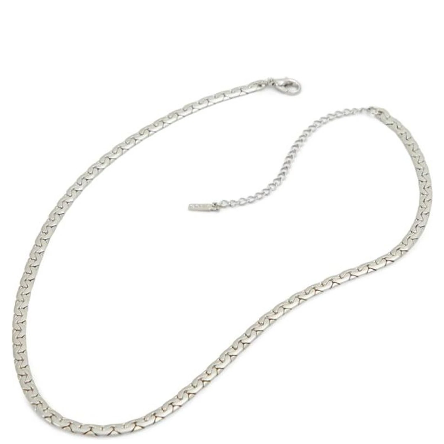 Silver Elastane Necklace