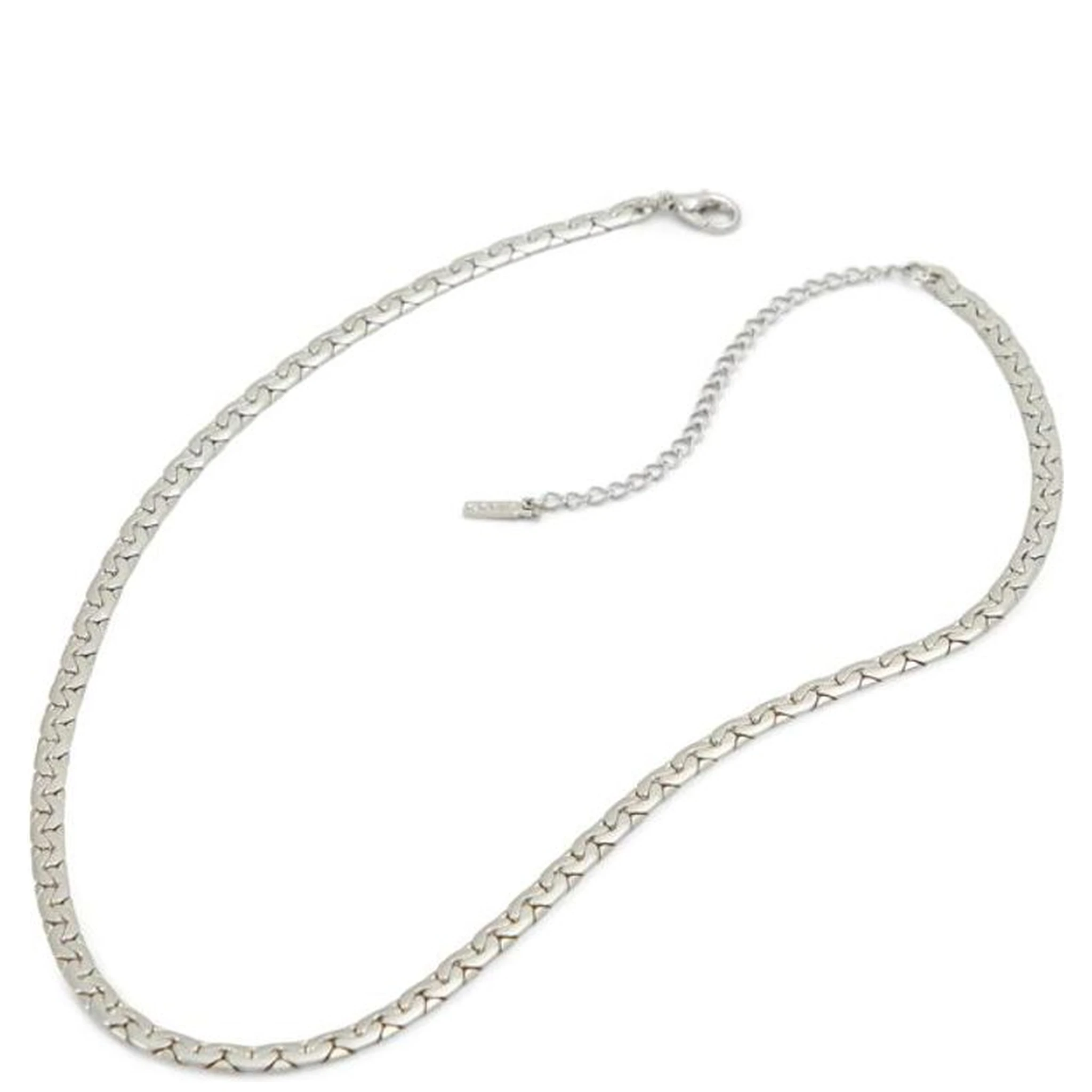 Silver Elastane Necklace