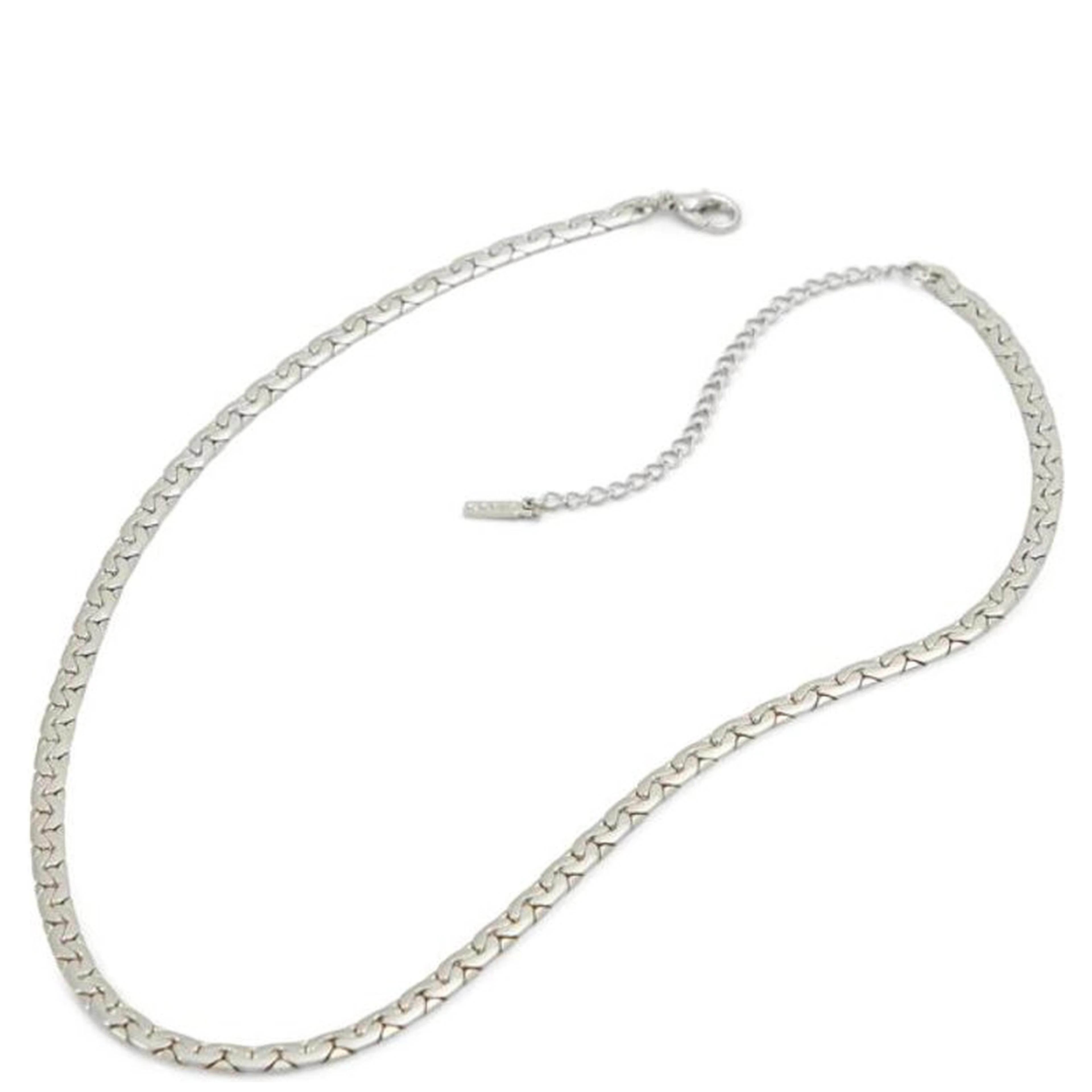 Silver Elastane Necklace