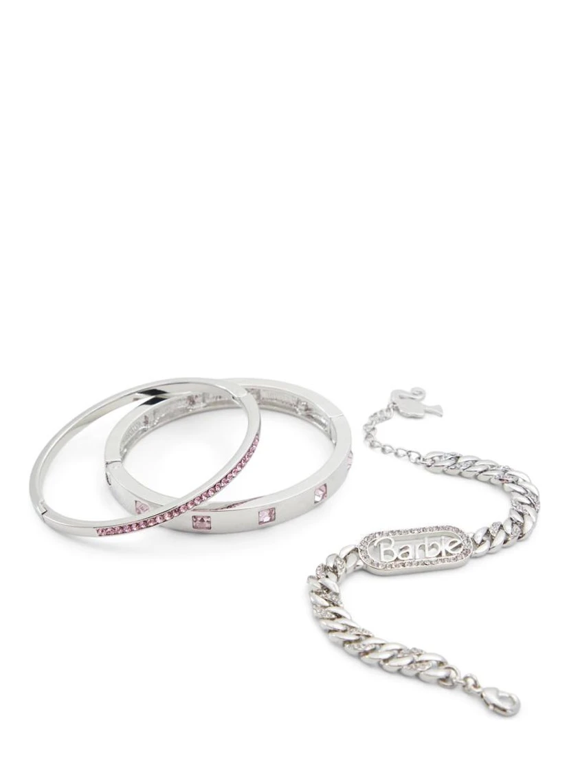 Silver Elastane Bracelet