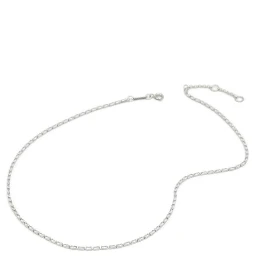Silver Elastane Necklace