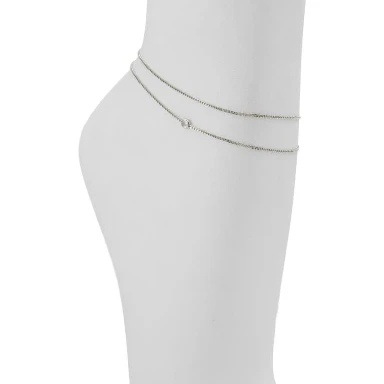 Silver Elastane Bracelet