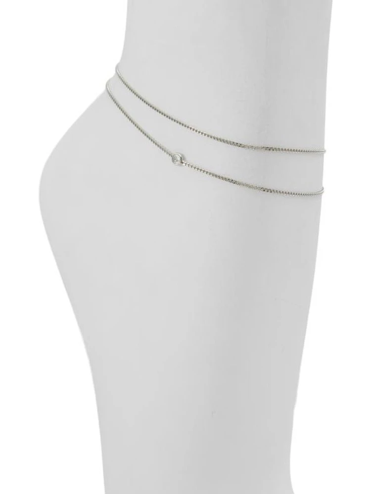 Silver Elastane Bracelet