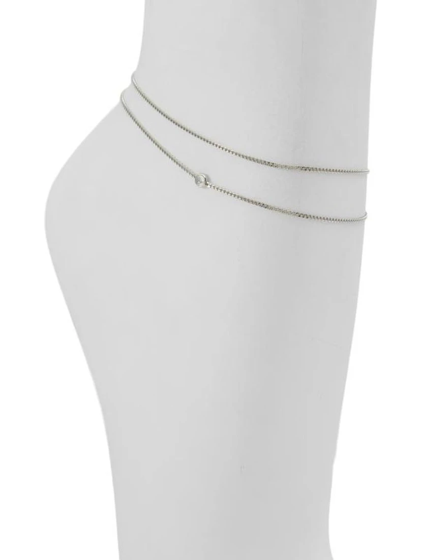 Silver Elastane Bracelet