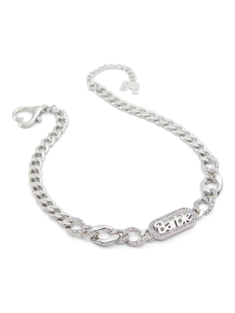 Silver Elastane Necklace