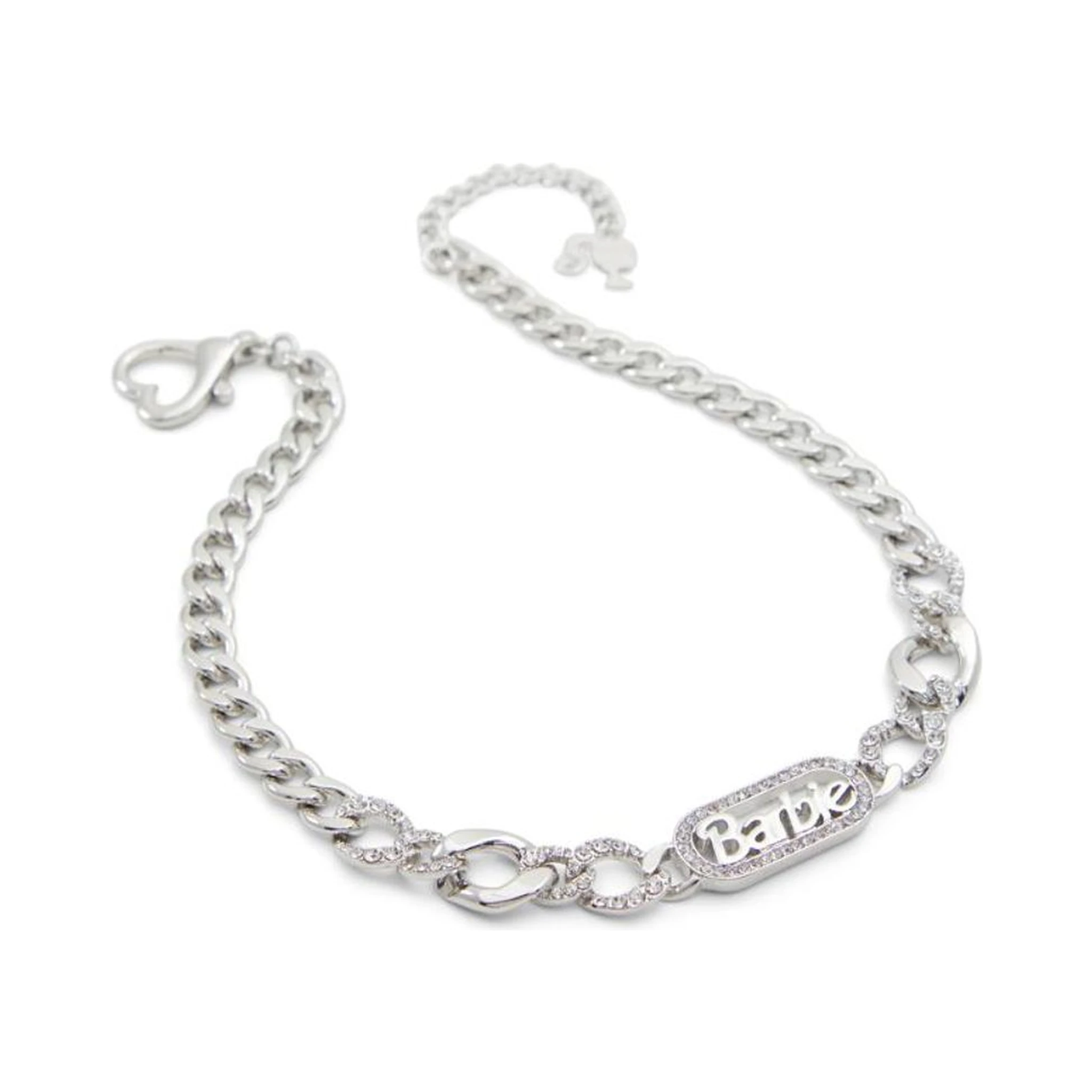 Silver Elastane Necklace