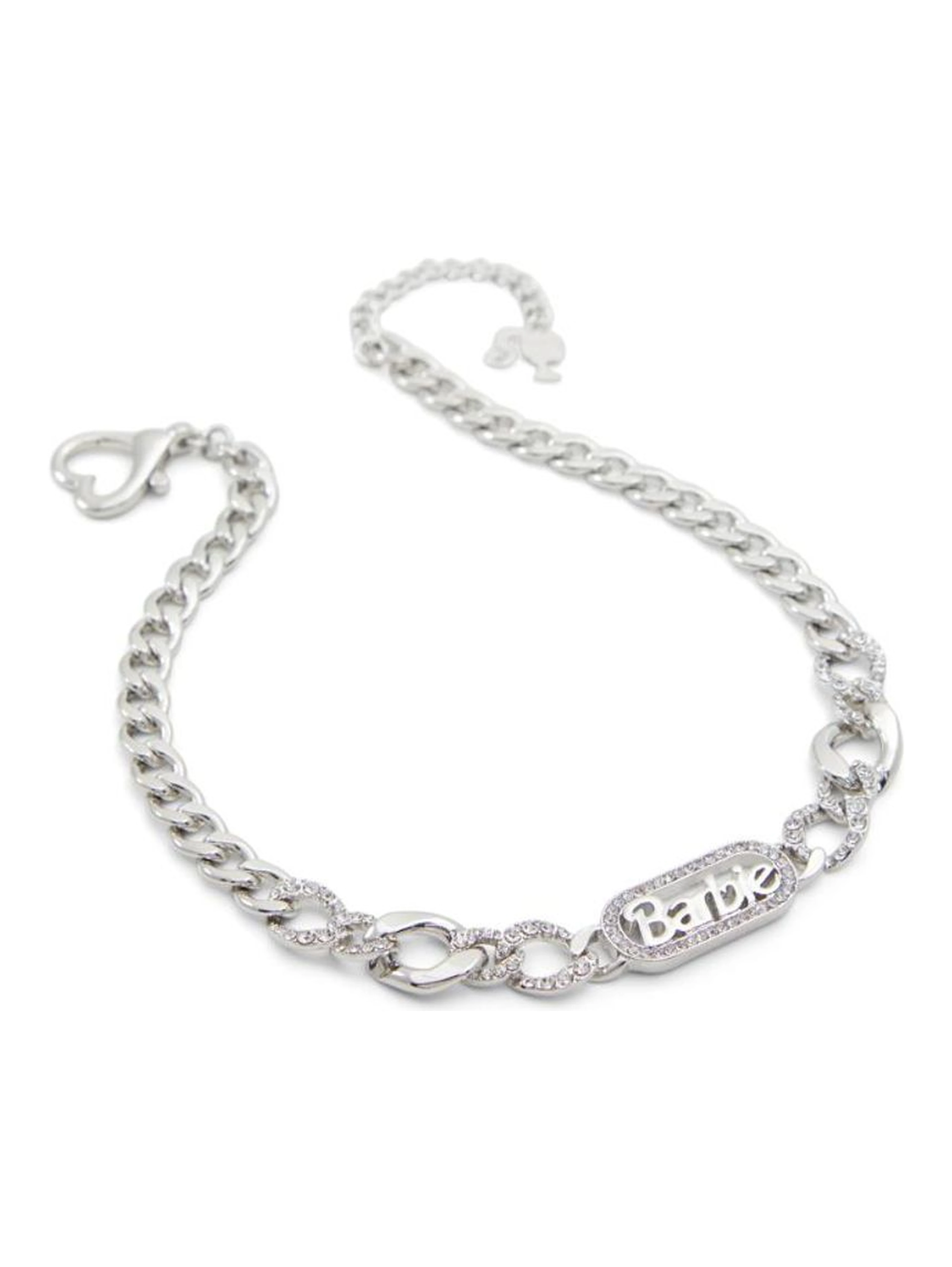 Silver Elastane Necklace