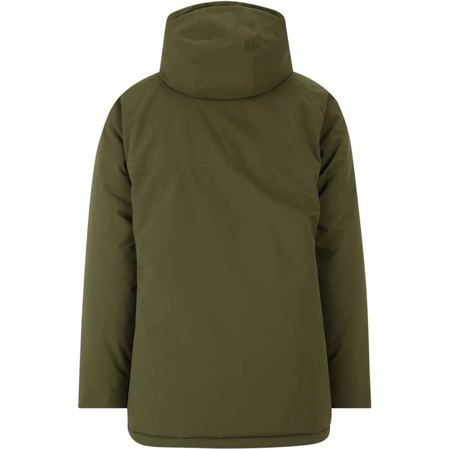 Green Polyester Parka