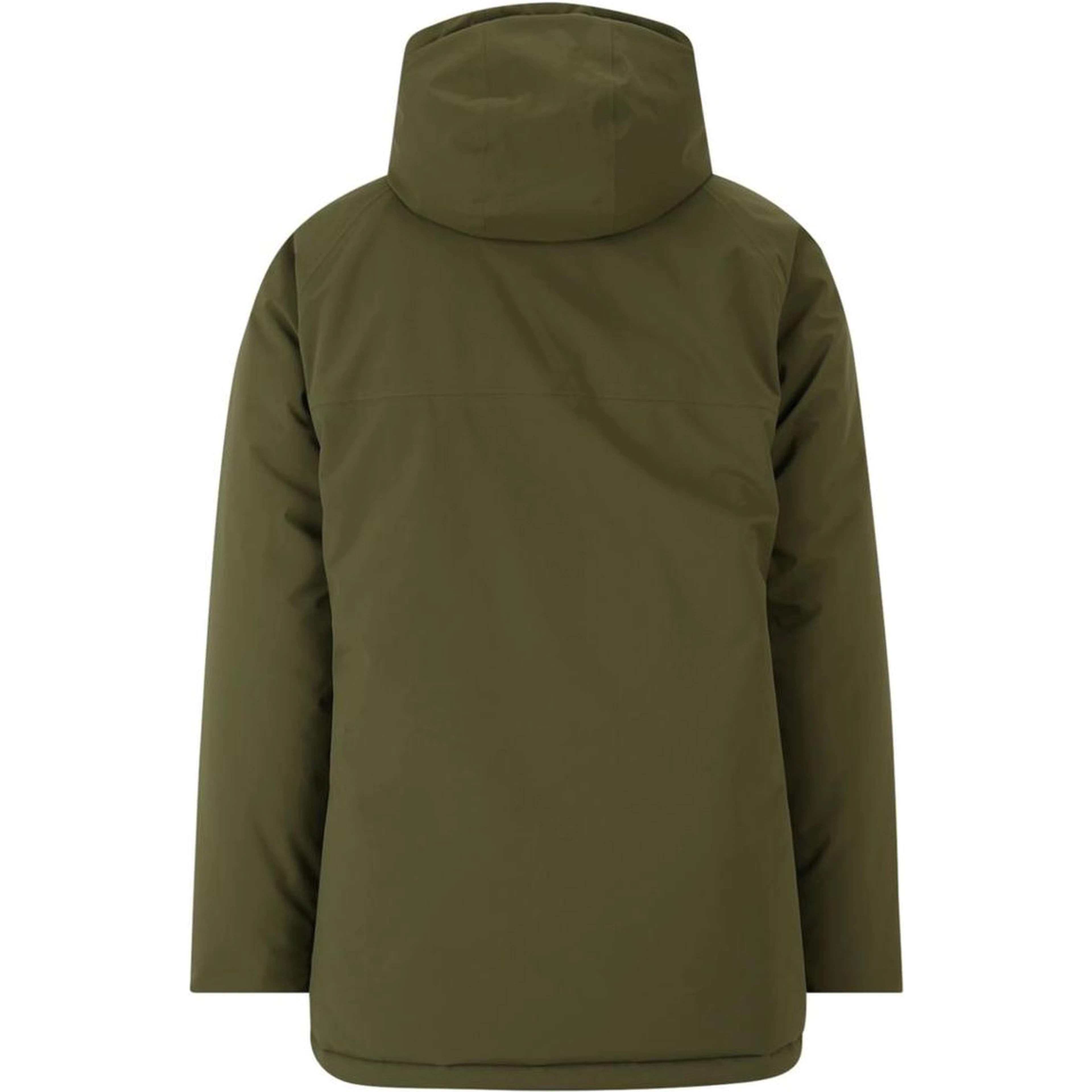 Green Polyester Parka