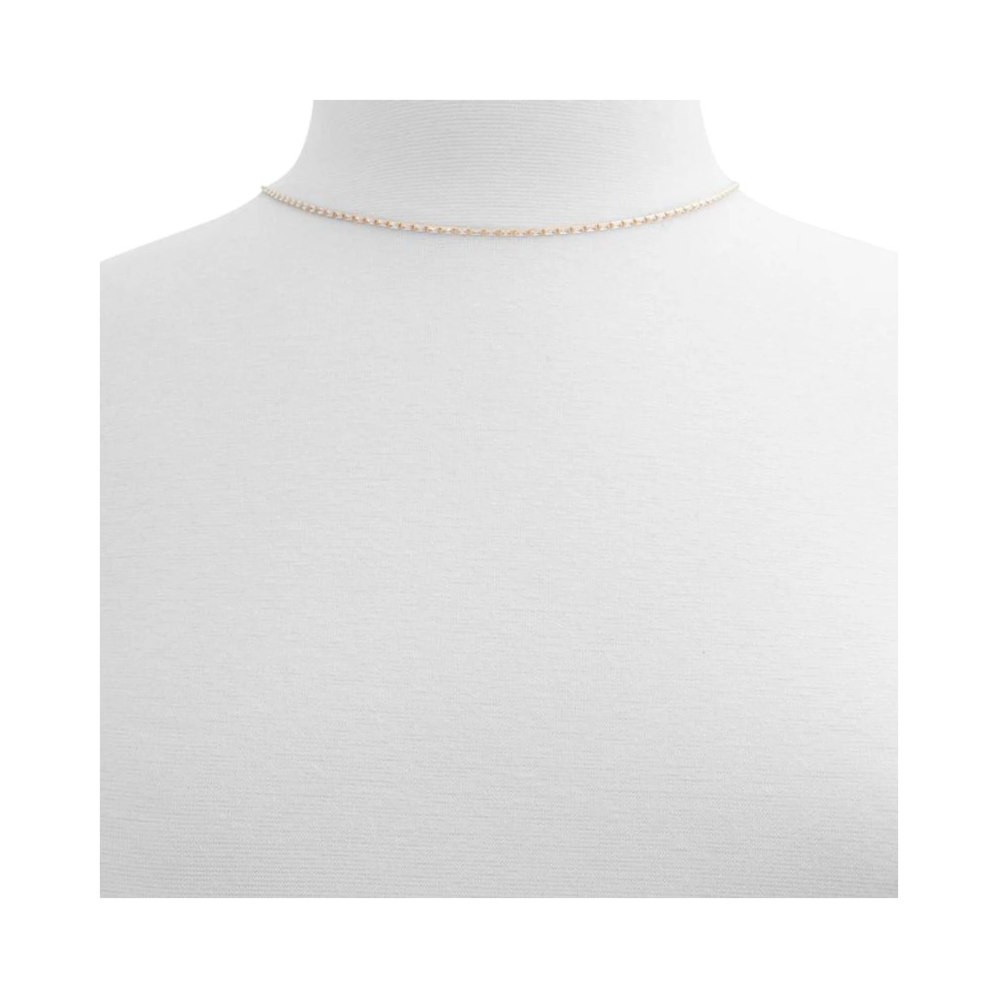 Gold Elastane Necklace