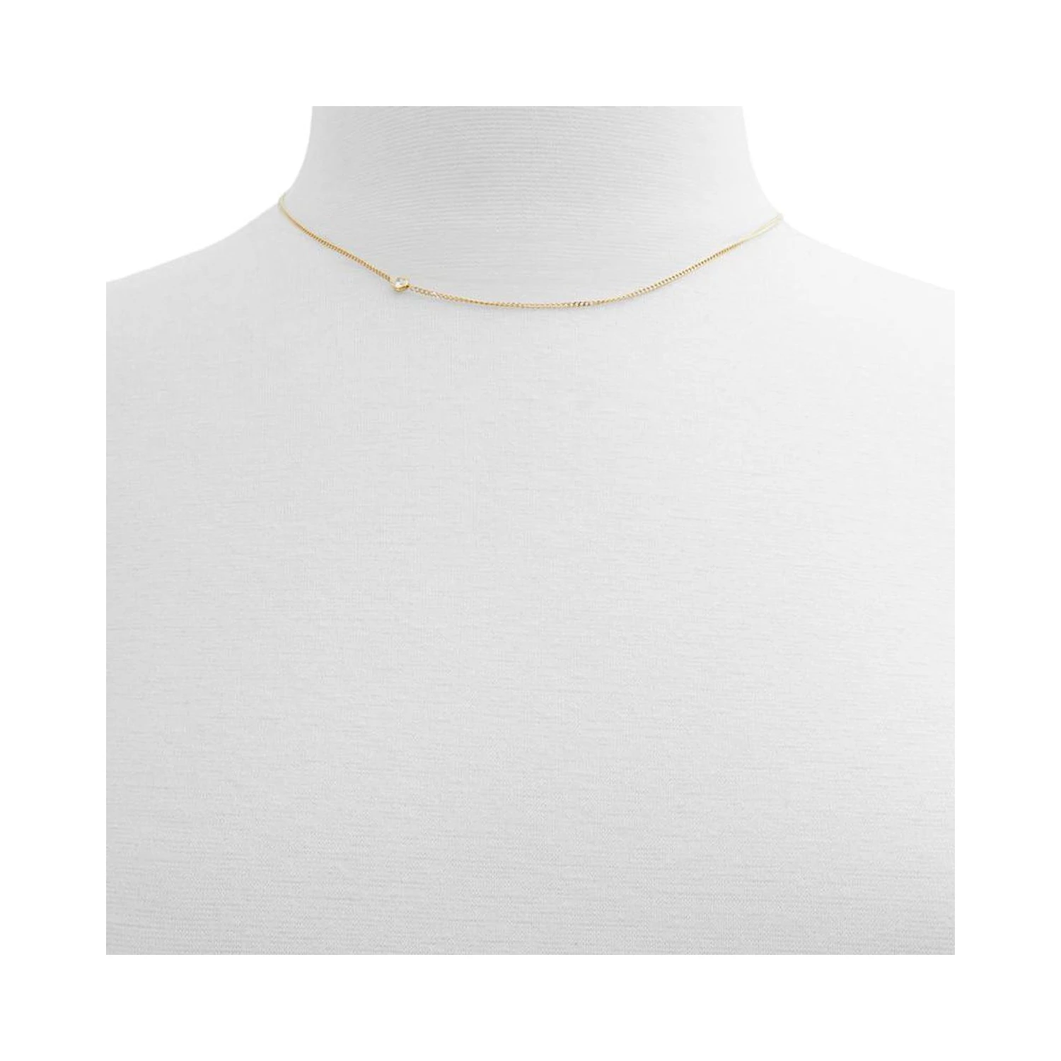 Gold Elastane Necklace
