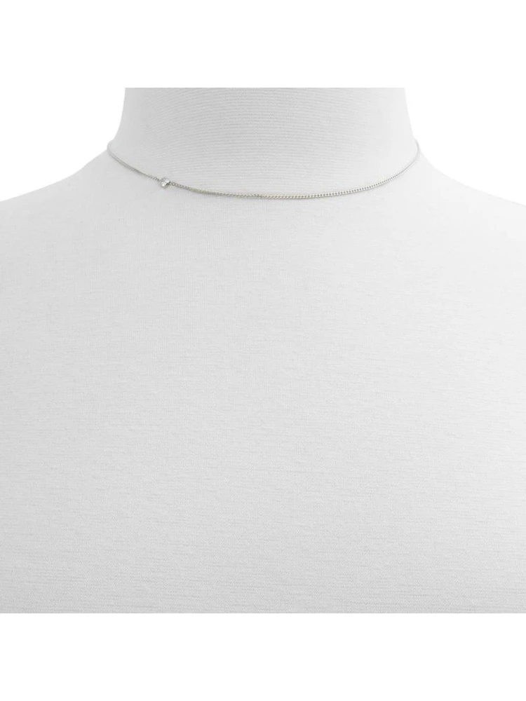 Silver Elastane Necklace alternative