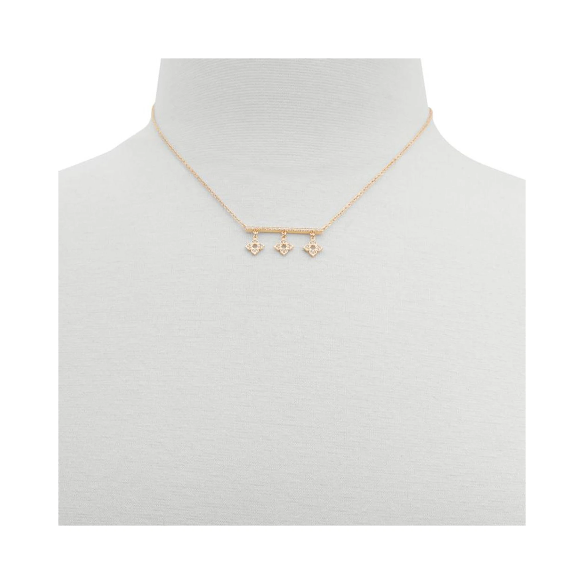 Gold Elastane Necklace