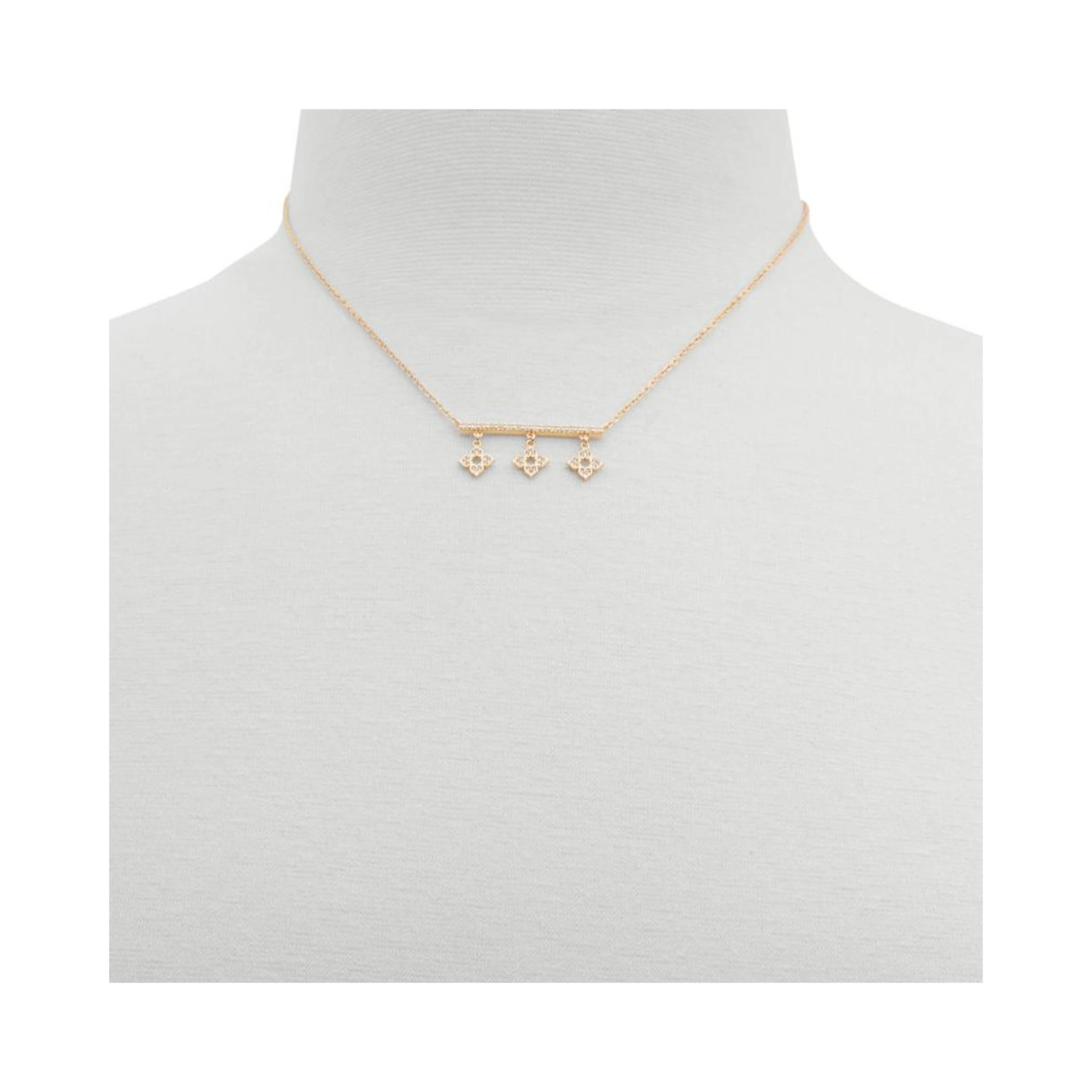 Gold Elastane Necklace