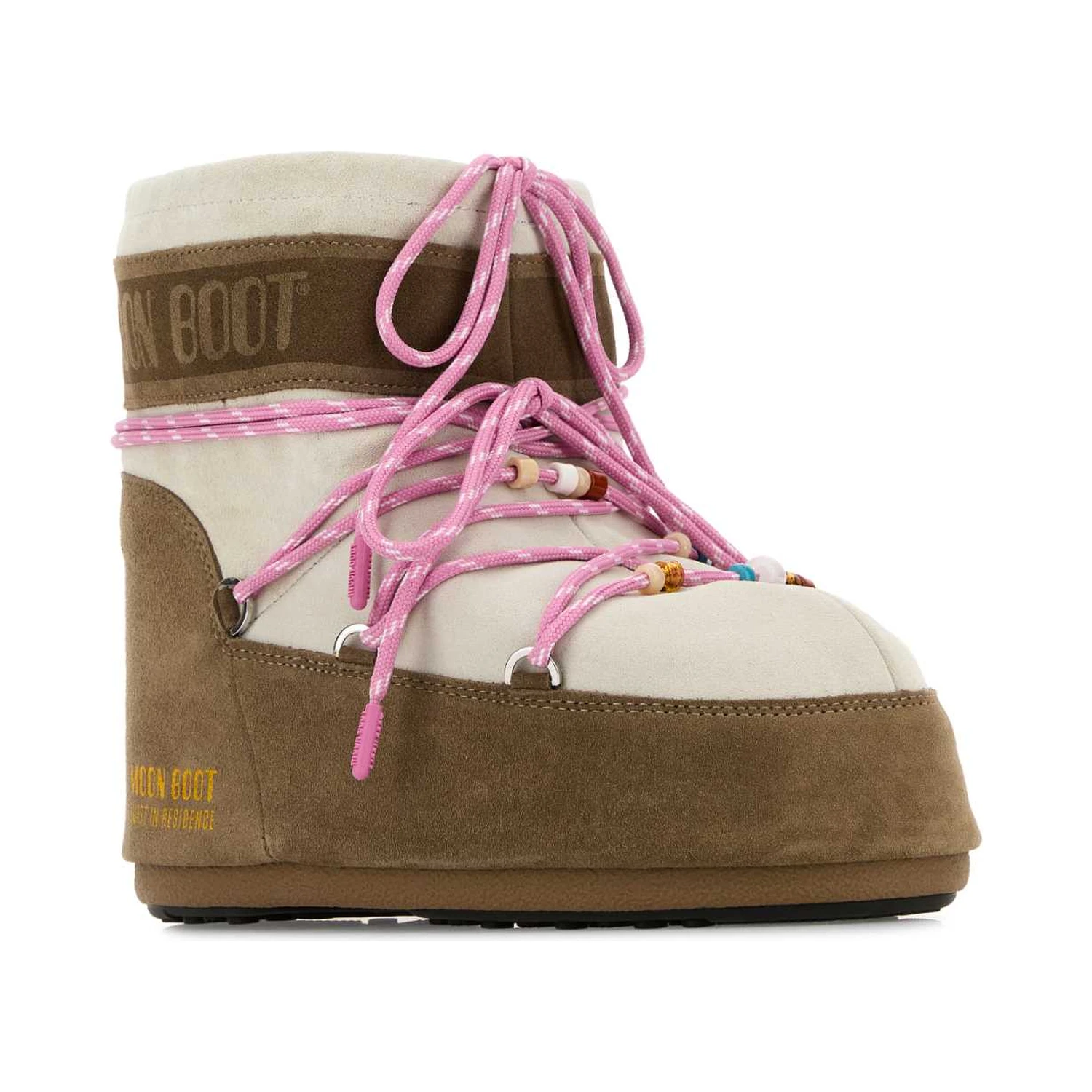 MB X GIR ICON LOW SUEDE BEADS HONEY/WHITE SAND