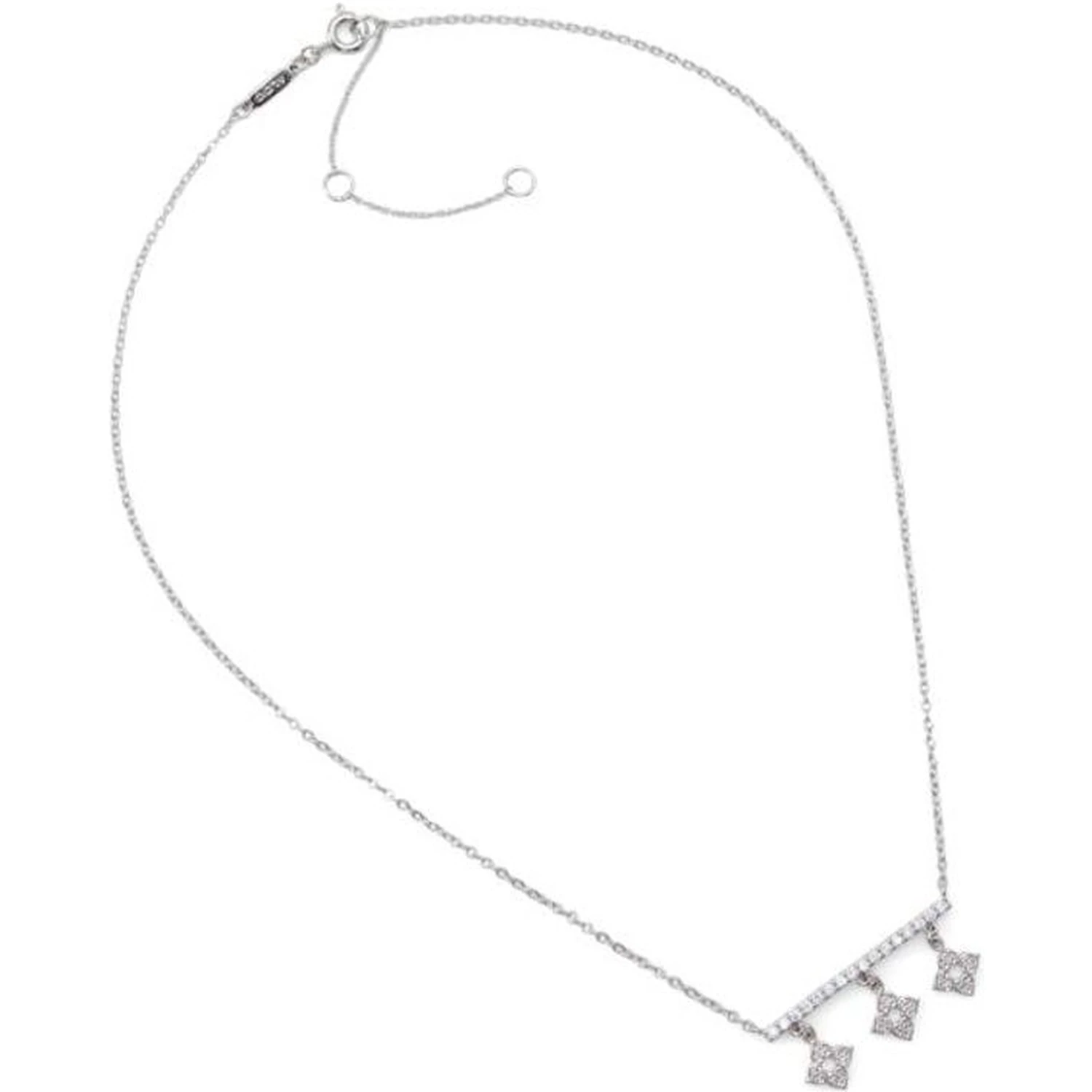 Silver Elastane Necklace