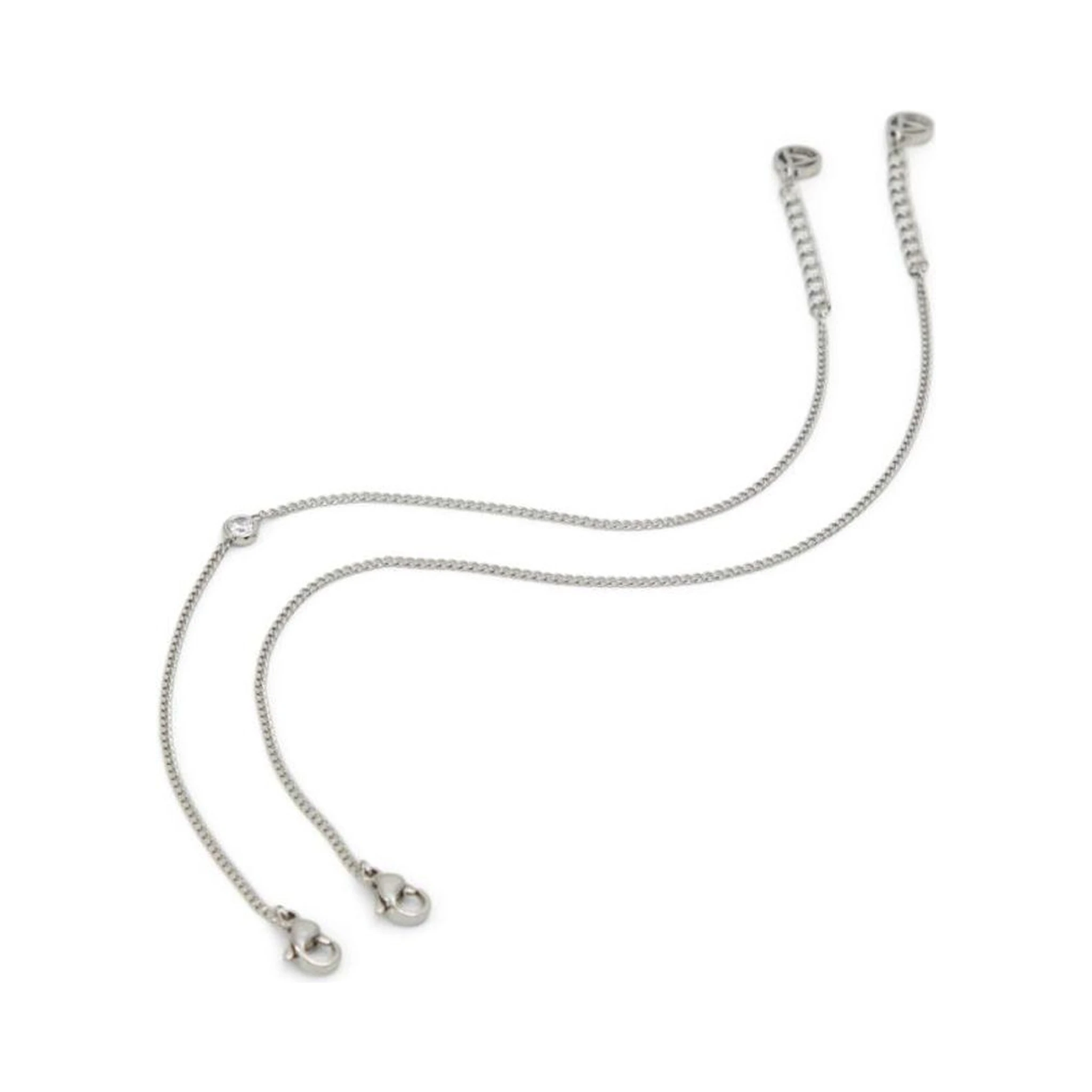 Silver Elastane Bracelet