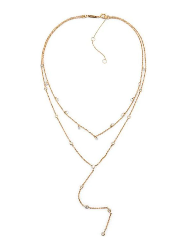 Gold Elastane Necklace