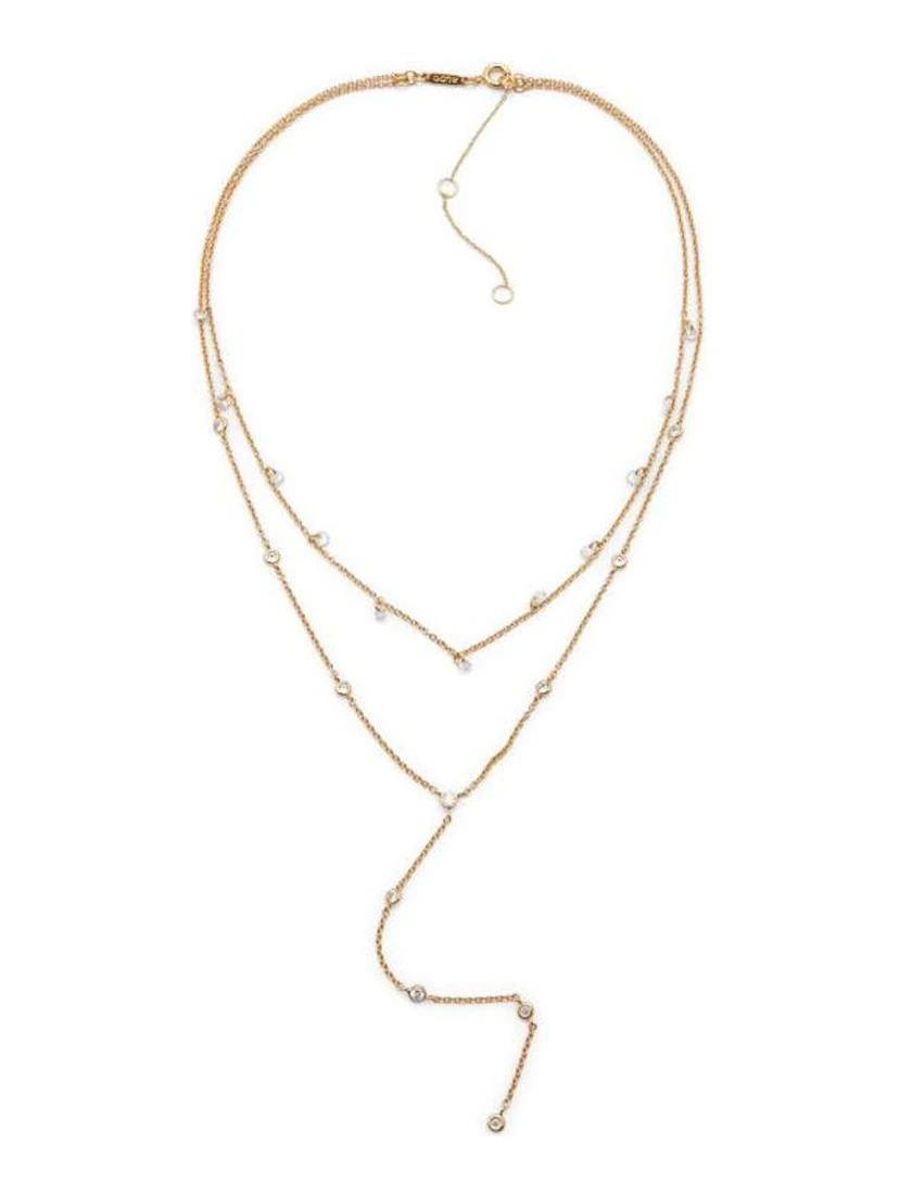 Gold Elastane Necklace