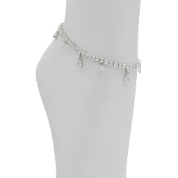 Silver Elastane Bracelet