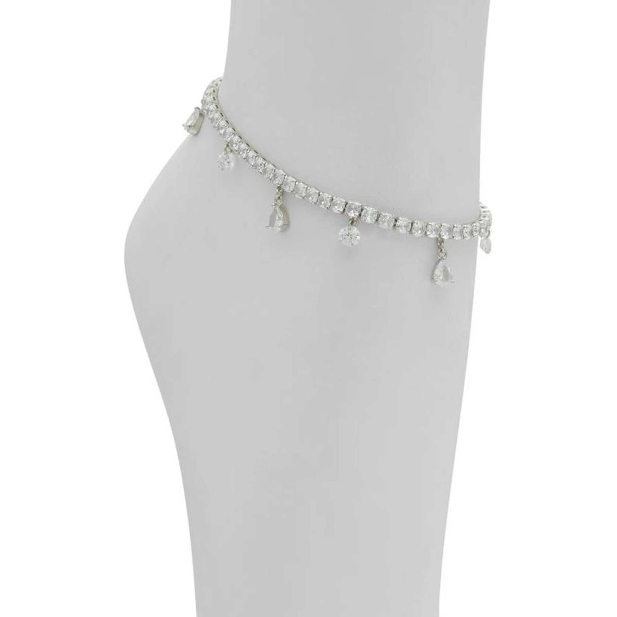 Silver Elastane Bracelet