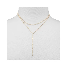 Gold Elastane Necklace