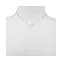 Gold Elastane Necklace