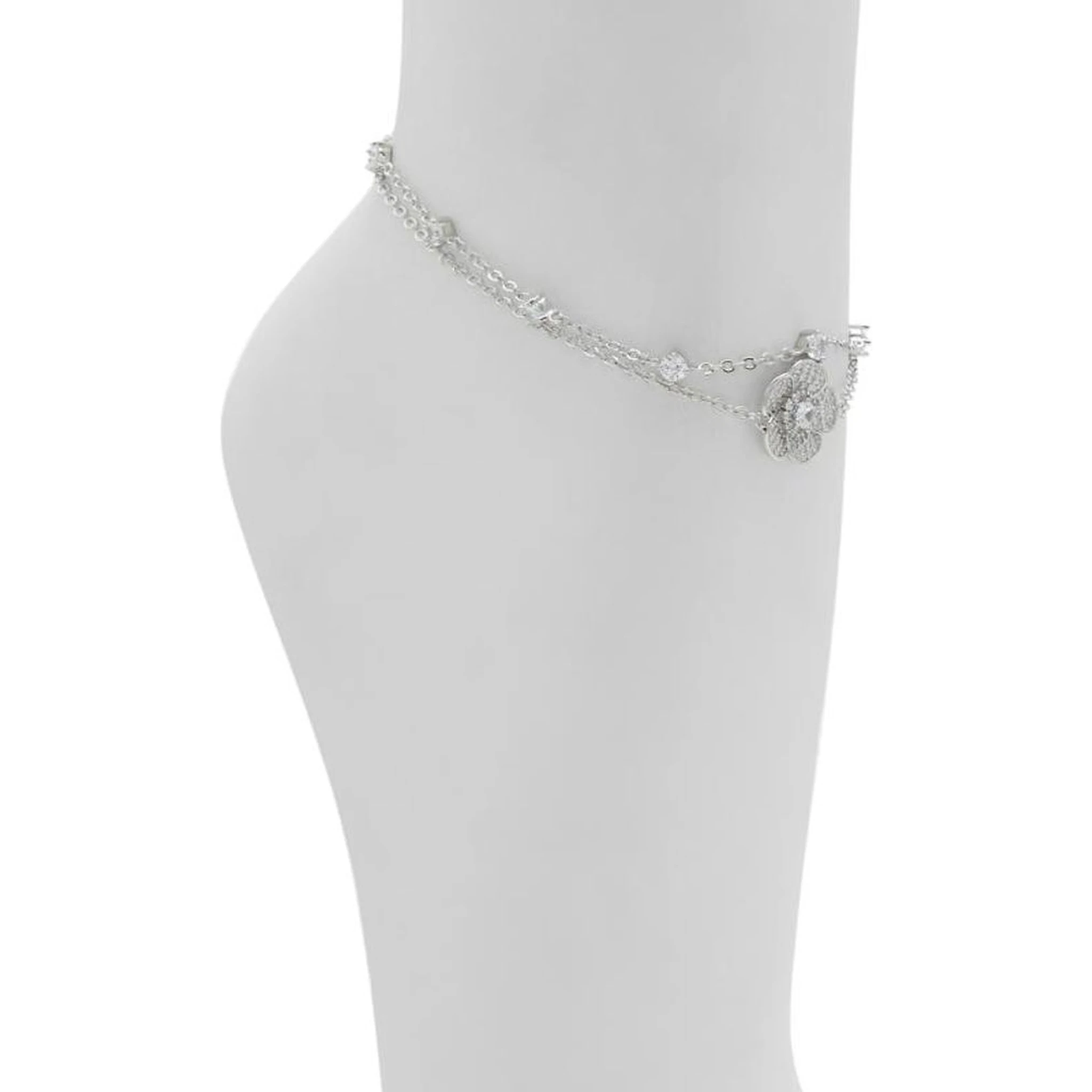 Silver Elastane Bracelet