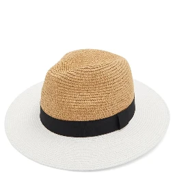 Beige Cotton Fedora