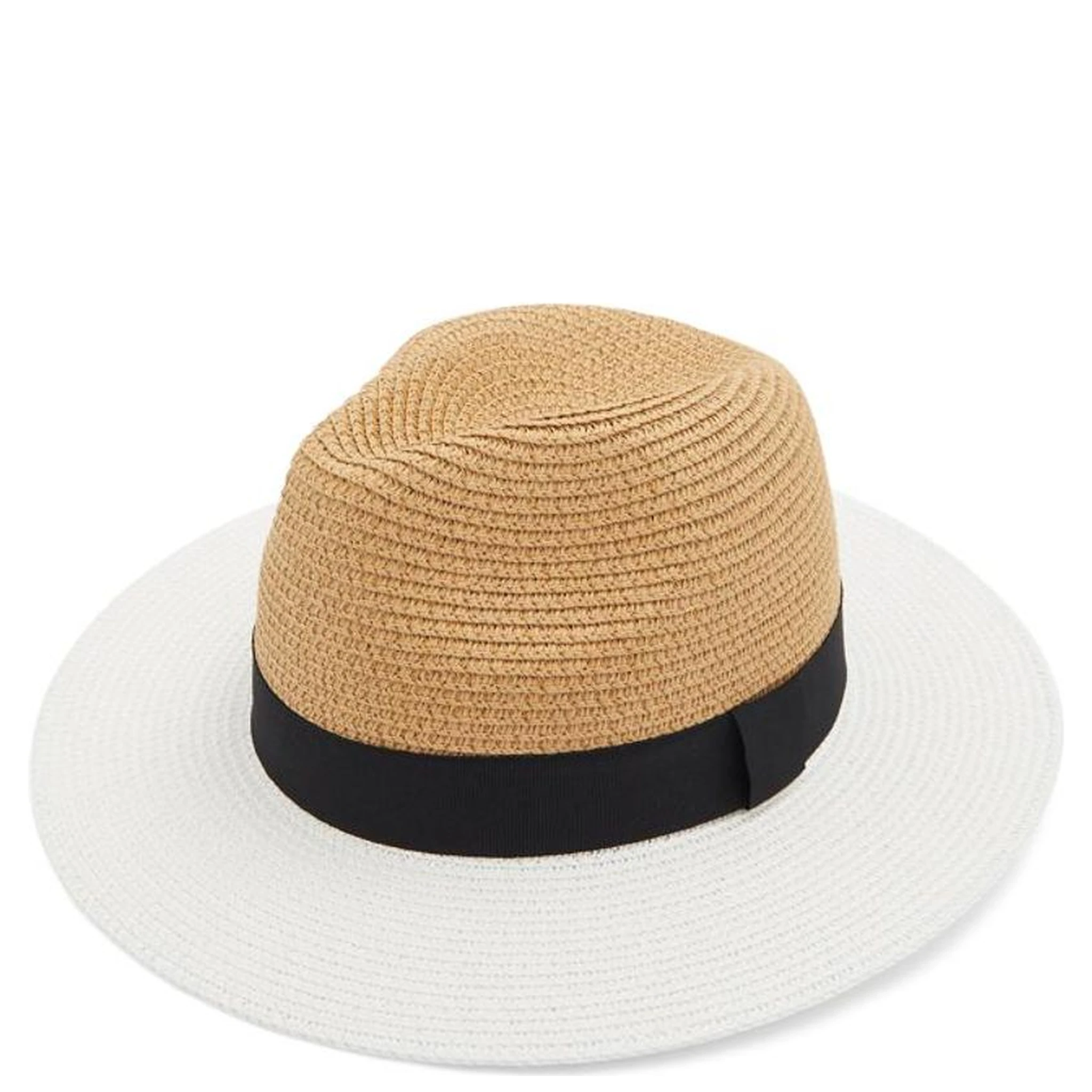 Beige Cotton Fedora