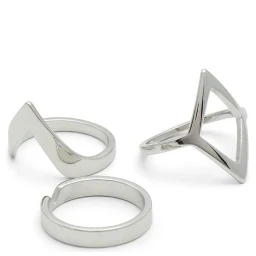 Silver Elastane Ring
