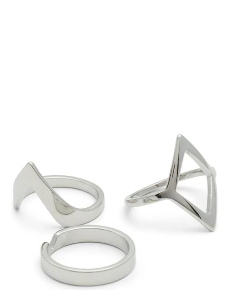 Silver Elastane Ring