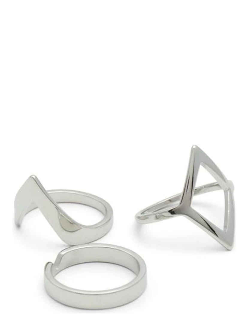 Silver Elastane Ring