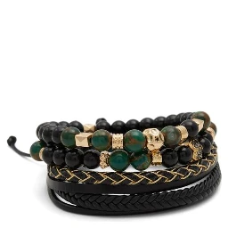 Green Elastane Bracelet