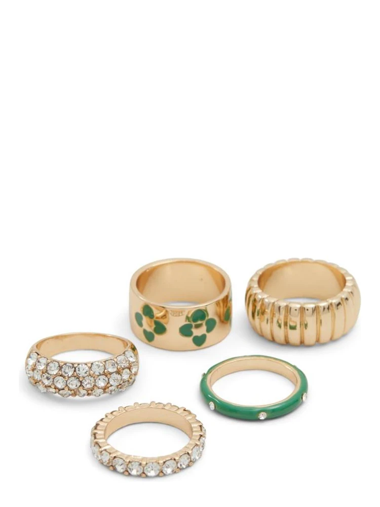 Green Elastane Ring