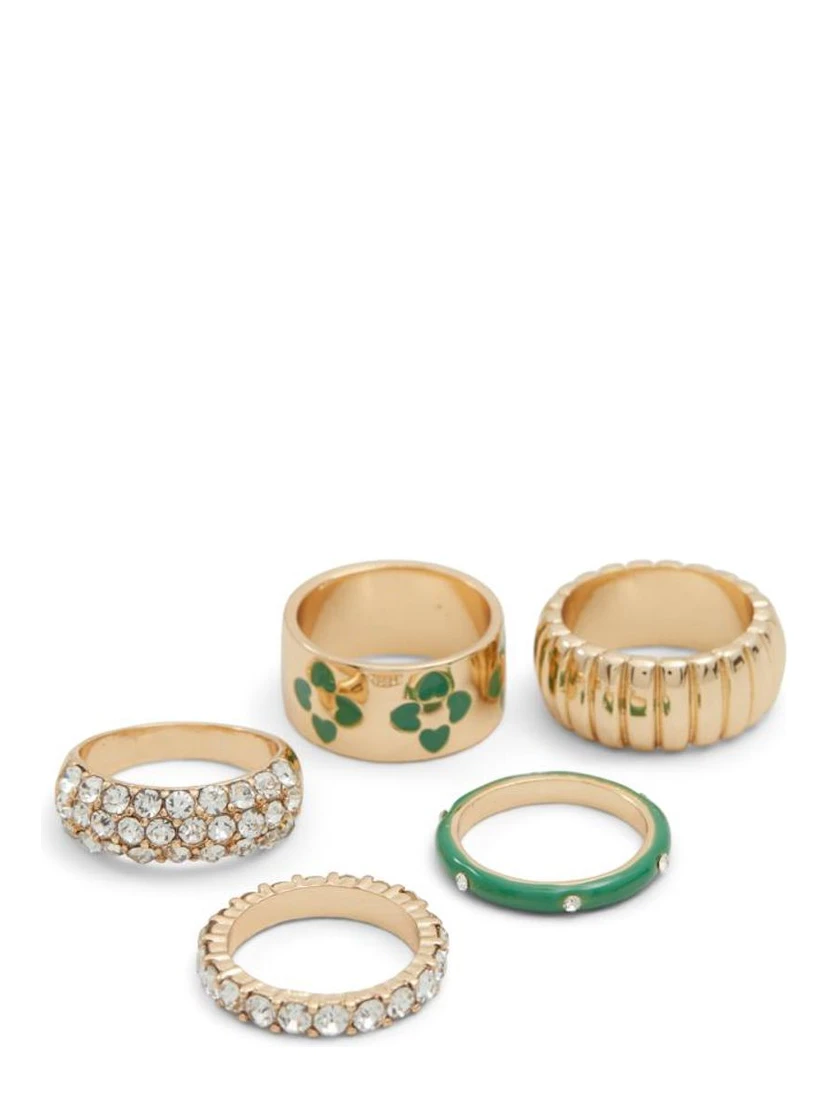Green Elastane Ring