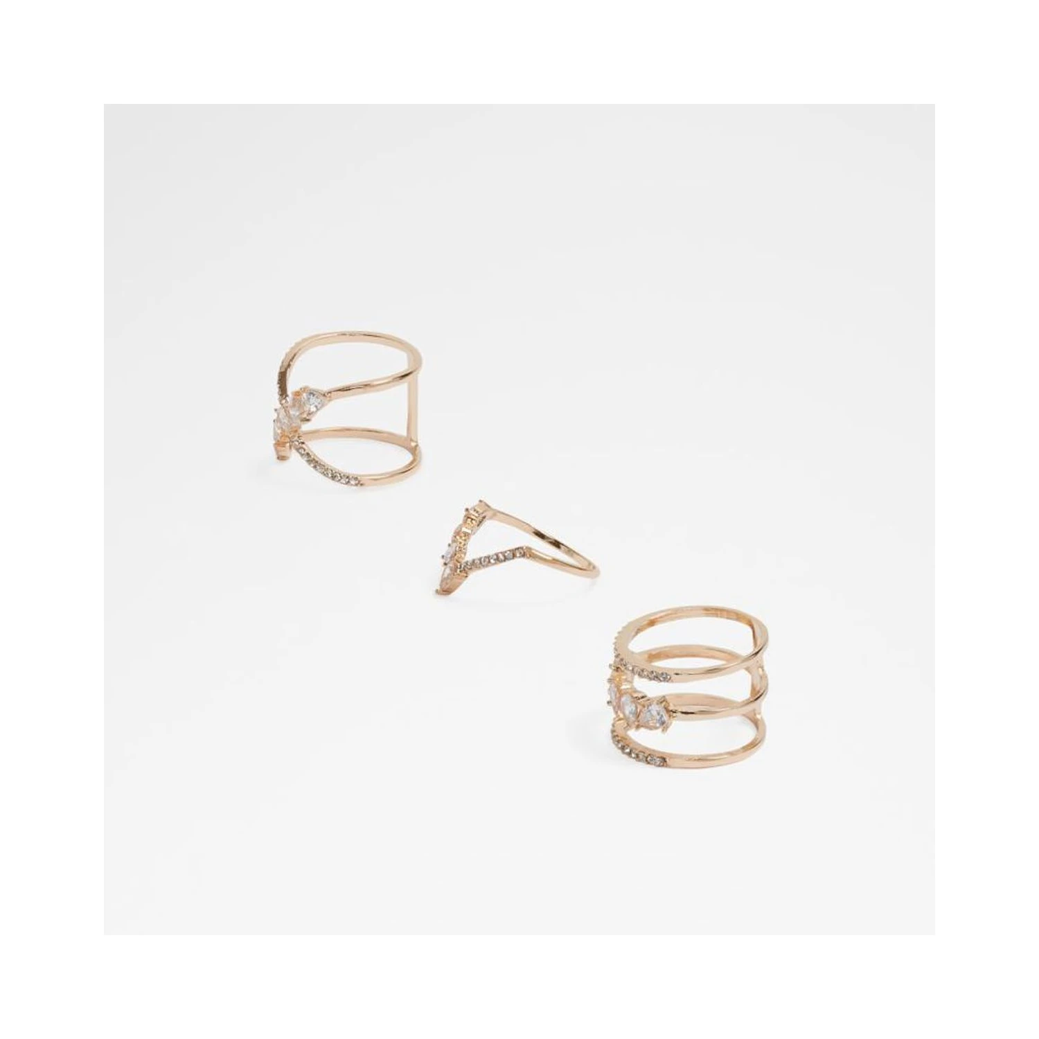 Gold Elastane Ring