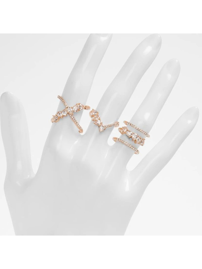 Gold Elastane Ring