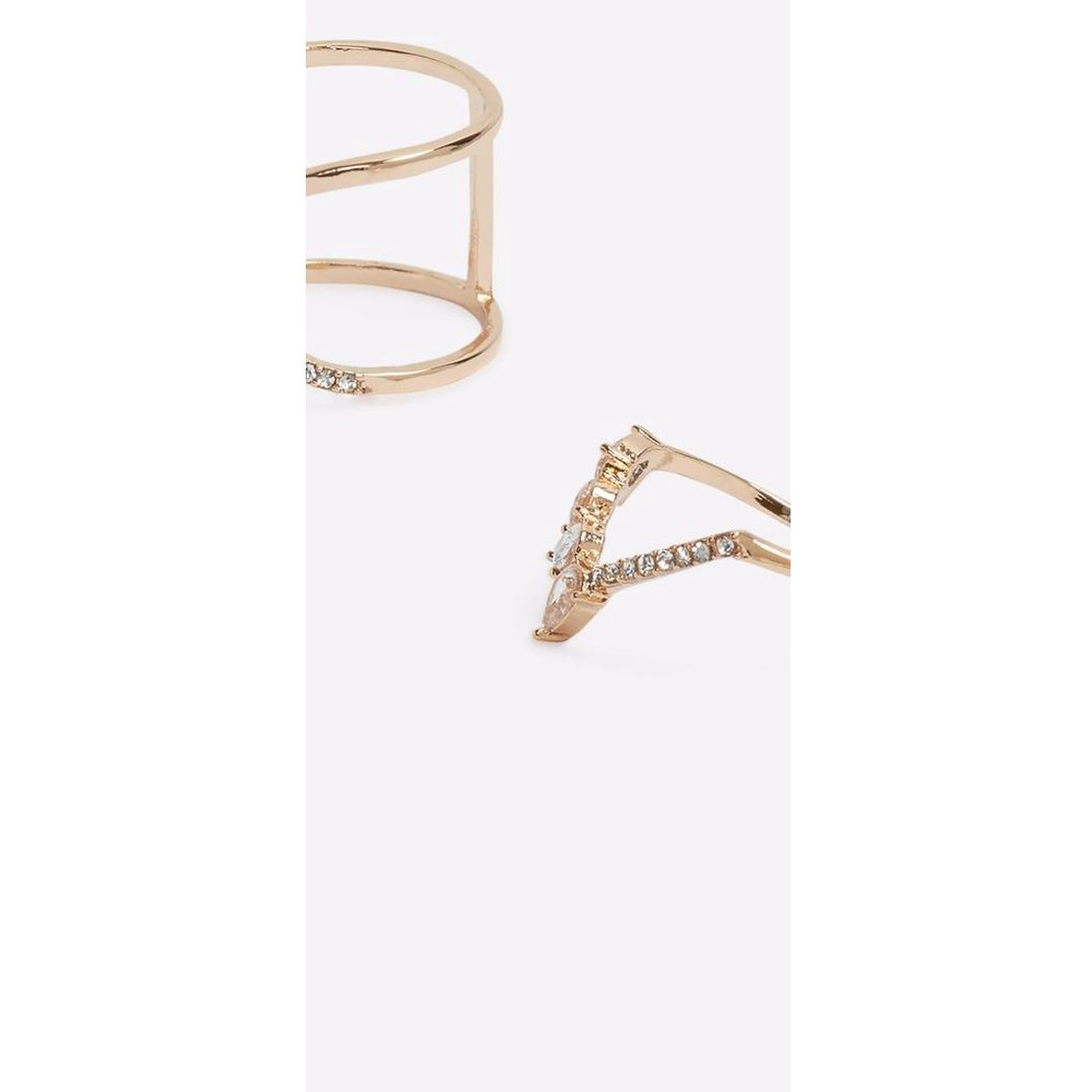 Gold Elastane Ring